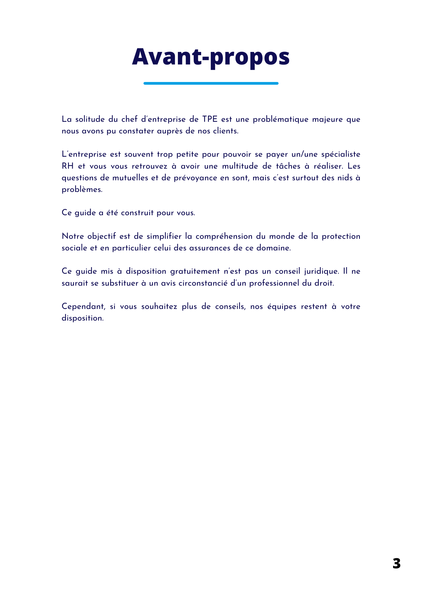 Guide Chef d'entreprise (page 3)